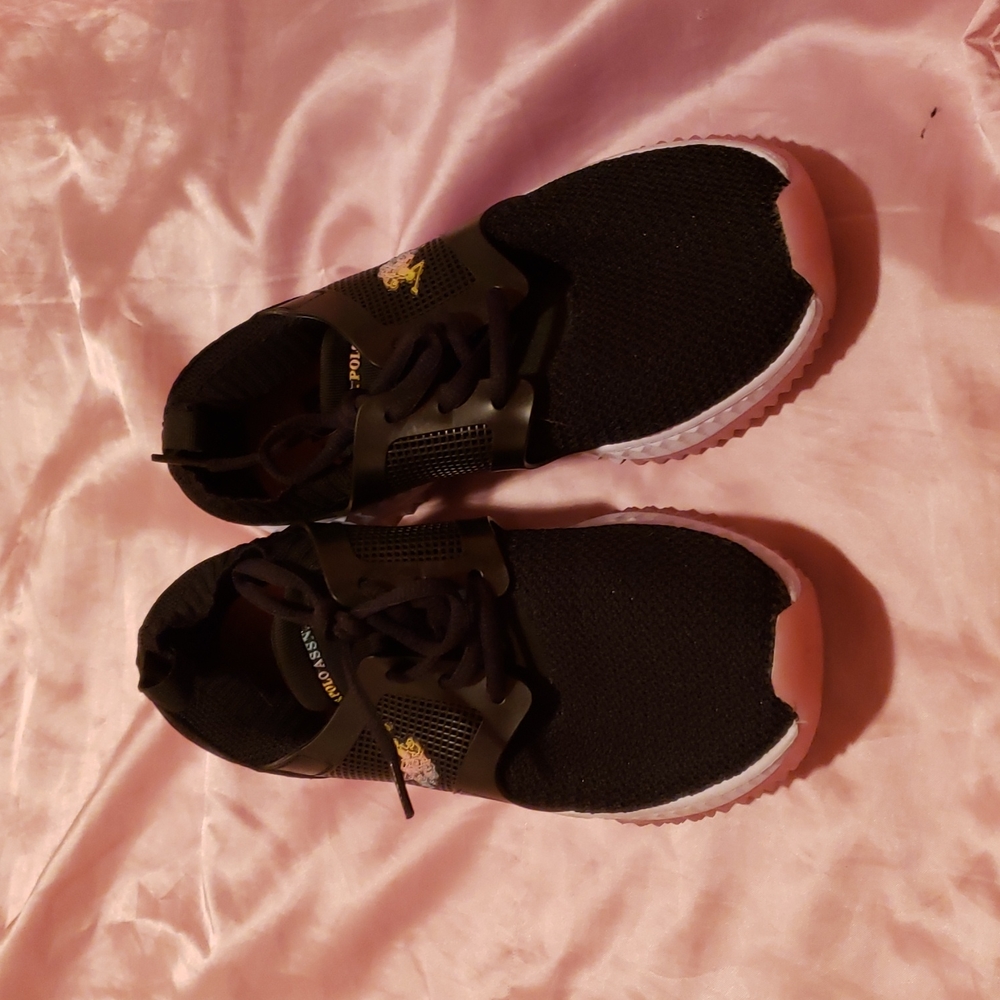 Black sneakers